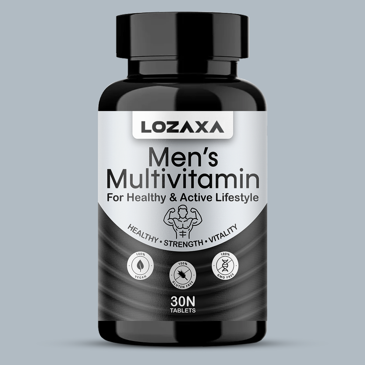 Lozaxa ® Men's Multivitamins | Improve Strength, Stamina & Vitality