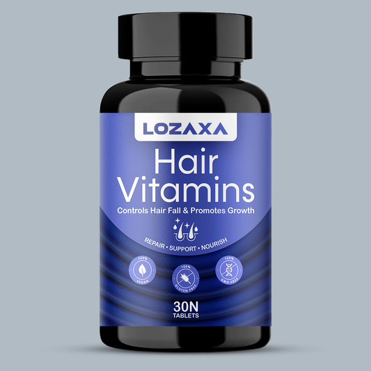 Lozaxa ® Hair Vitamins | control Hair Fall & Promotes Hair Growth